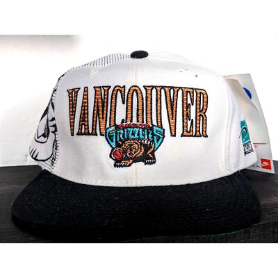 Vancouver Grizzlies LASER Sports Specialties snapback hat 1995 NBA