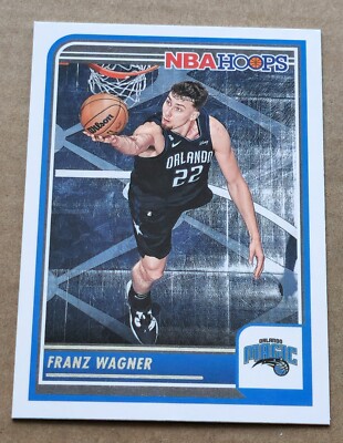 2023-24 Panini Hoops Basketball Franz Wagner #122 Orlando Magic