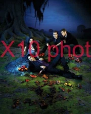 THE VAMPIRE DIARIES #144,IAN SOMERHALDER,nina dobrev,PAUL WESLEY,8X10 photo