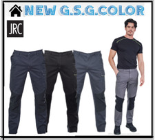 JRC Pantaloni da lavoro uomo Zurigo Tech MULTITASCHE ELASTICIZZATO