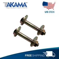 2 pcs Upper Toe Adjustment Camber Bolt for 98-04 Nissan Frontier Xterra