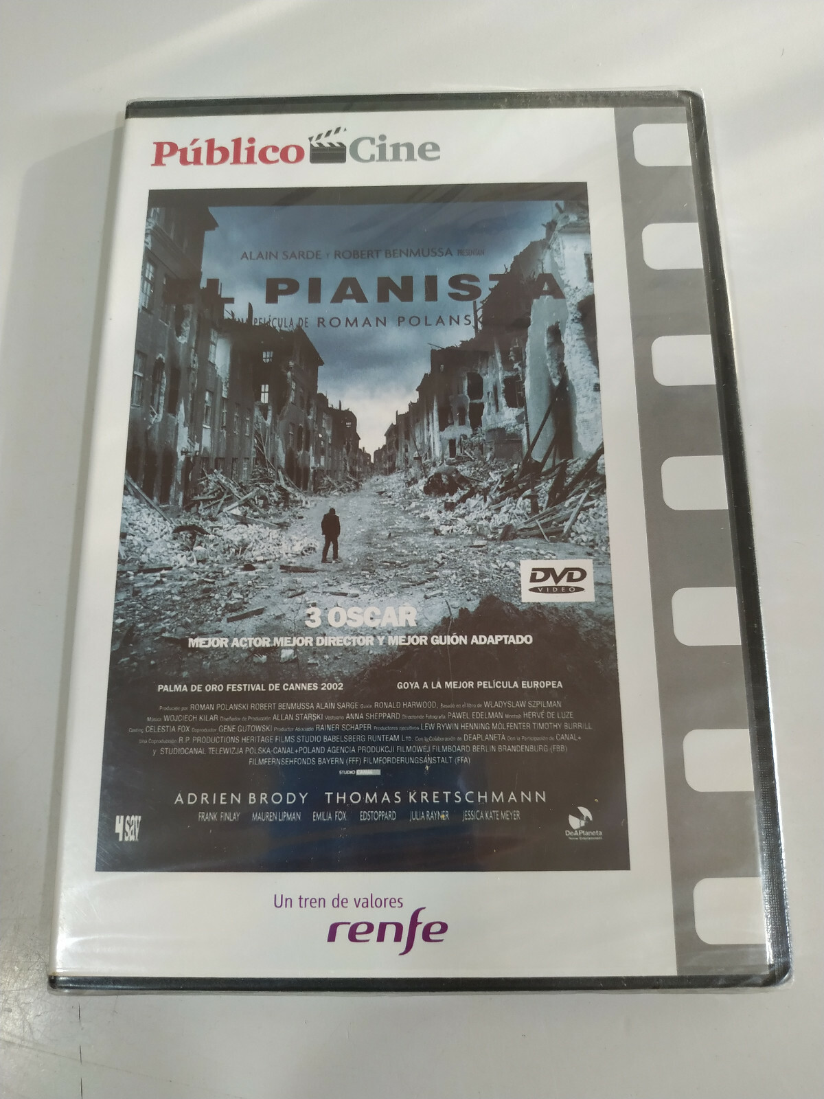 The Pianist Roman Polanski Adrien Brody - DVD Slim REGION 2 New