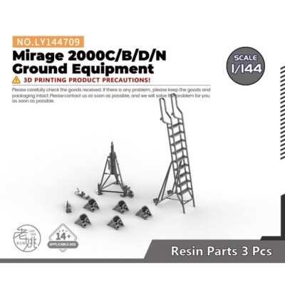 MRY-SFW 1/144 Details Mirage 2000C/B/D/N Ground Equipment For KINETIC