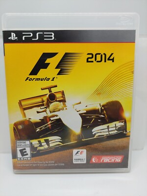 F1 2014 Formula 1 PS3 (Sony PlayStation 3, 2014) CIB COMPLETE