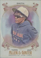 2021 Allen and Ginter Silver Foil #240 Bianca Smith Boston Red Sox