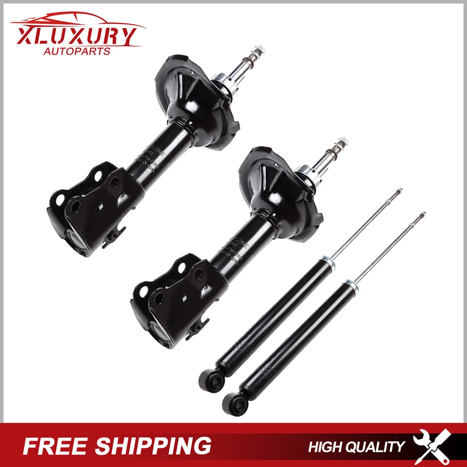 4 Pcs Front Rear Left Right Full Set Shocks Struts Fits 2000-2005 Toyota Echo - Image 4 of 4