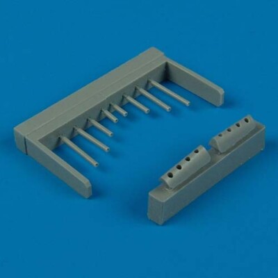 MW22 QUICKBOOST 72239 P-47 THUNDERBOLT GUN BARRELS for TAMIYA 1/72