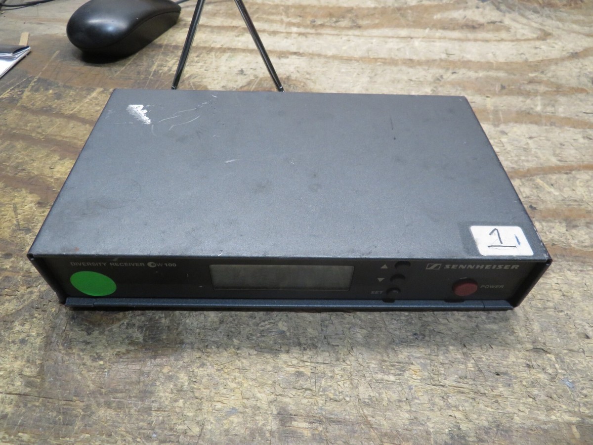 Sennheiser Evolution Ew100 Wireless Mic Receiver MHz Em100 G1 for