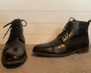 mens shearling lined chukka boots