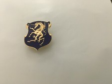 US ARMY 6TH CAVALRY HAT PIN BACKGROUND IS BLUE
