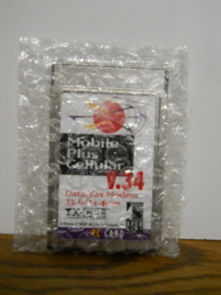 APEX Data Mobile Plus Cellular V.34 Data/Fax Modem 28.8/14.4kbps PC Card - Image 3 of 3