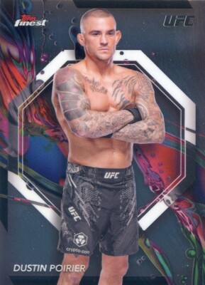 2024 Topps Finest UFC DUSTIN POIRIER #98 BASE CARD | eBay