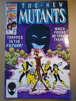 NEW MUTANTS #49 Marvel Comics 1987 VF-