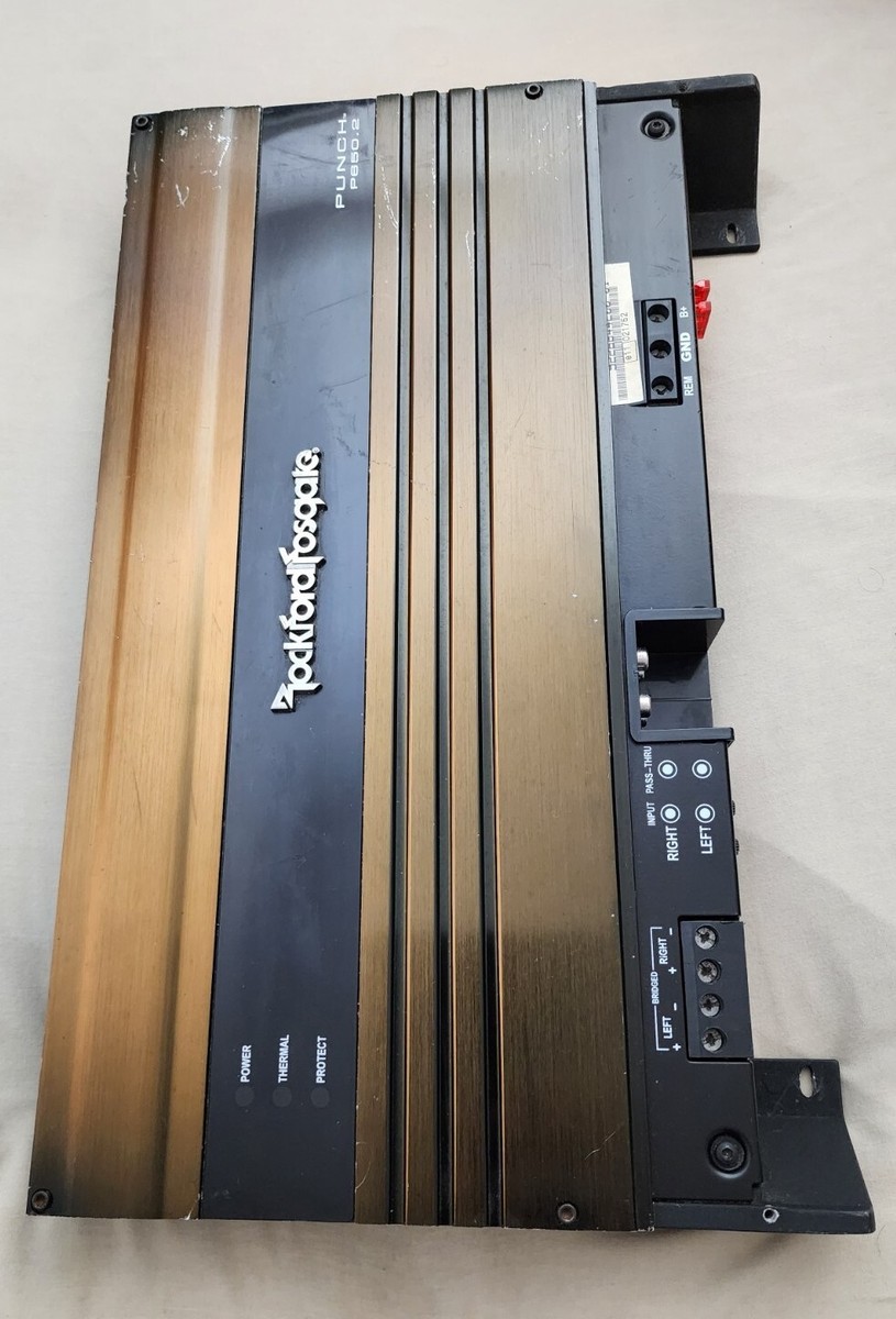 Rockford Fosgate Punch 650.2 Power Amplifier Tested 650