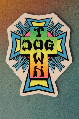 DOGTOWN Skateboards DTS BDS Neon Rasta Cross Fade Z-Boys