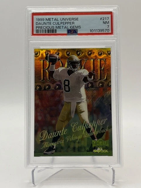 Daunte Culpepper Metal Universe #217 Precious Metal Gems