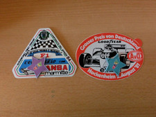 2 Formel 1 Aufkleber Hockenheim 1981+San Marino 1984 ,Sammlerstücke,AB-50