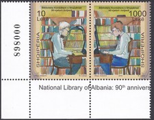 Albania 2010/2011 MNH Mi 3329/30 Rocznica 90. Biblioteki Narodowej