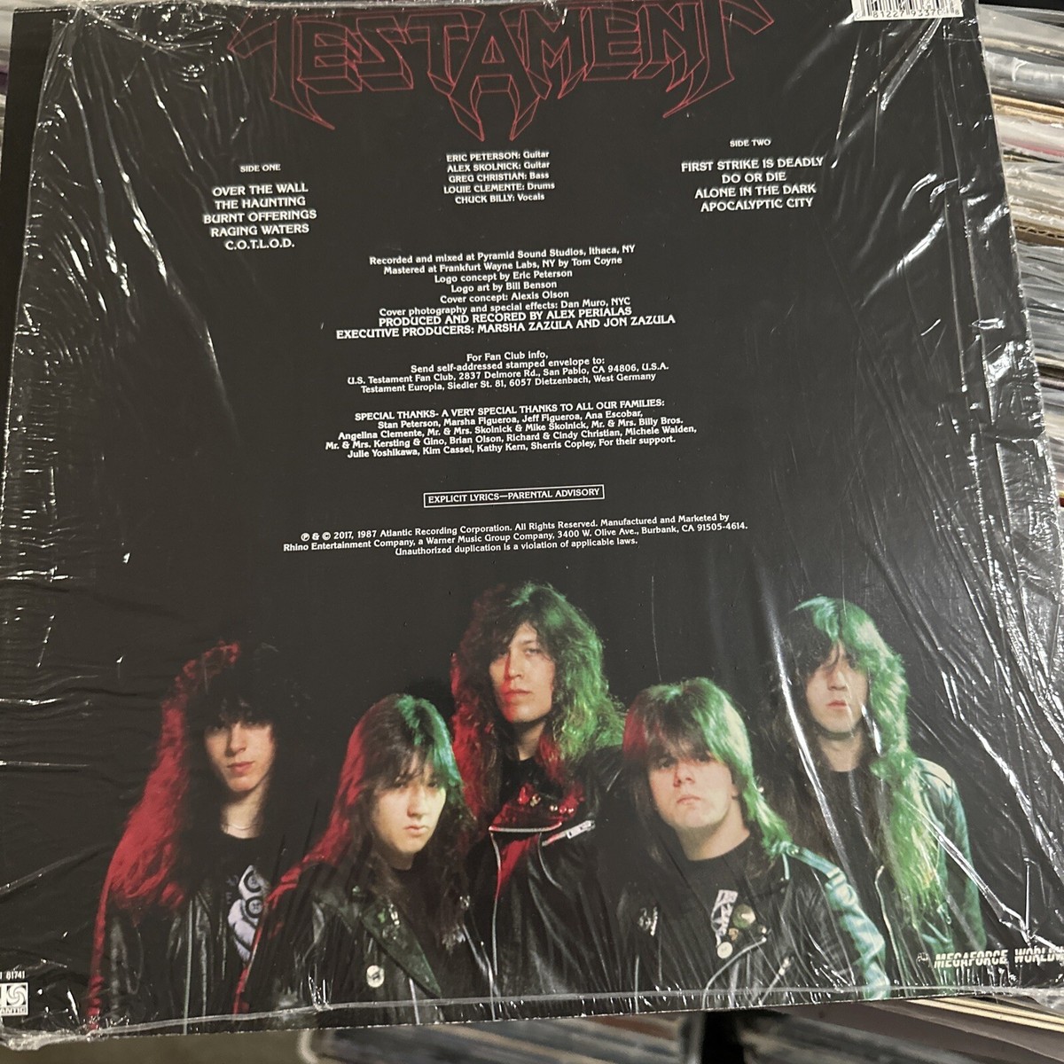 Testament – The Legacy LP 2017 Atlantic – 081227933708 *EU