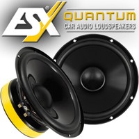 "Esx Quantum Qxe6.2Wv2 16,5Cm Lautsprecher Paar ( 6,5\" ) Kickbass Midbass Woofer"