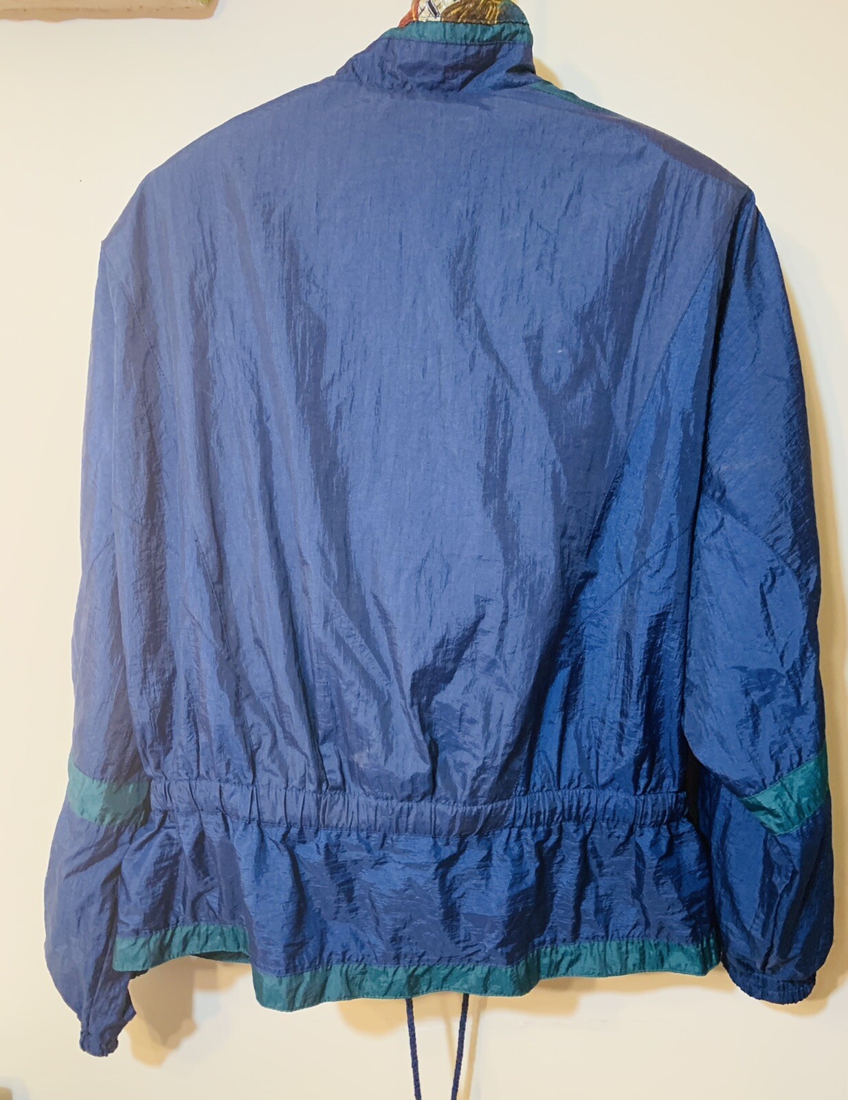 Vintage River Edge Nylon Jacket RE Sport LARGE Gem
