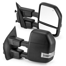 Towing Mirrors For 2017-2019 Ford F-250 Super Duty Power Heated Led Signal Lh Rh