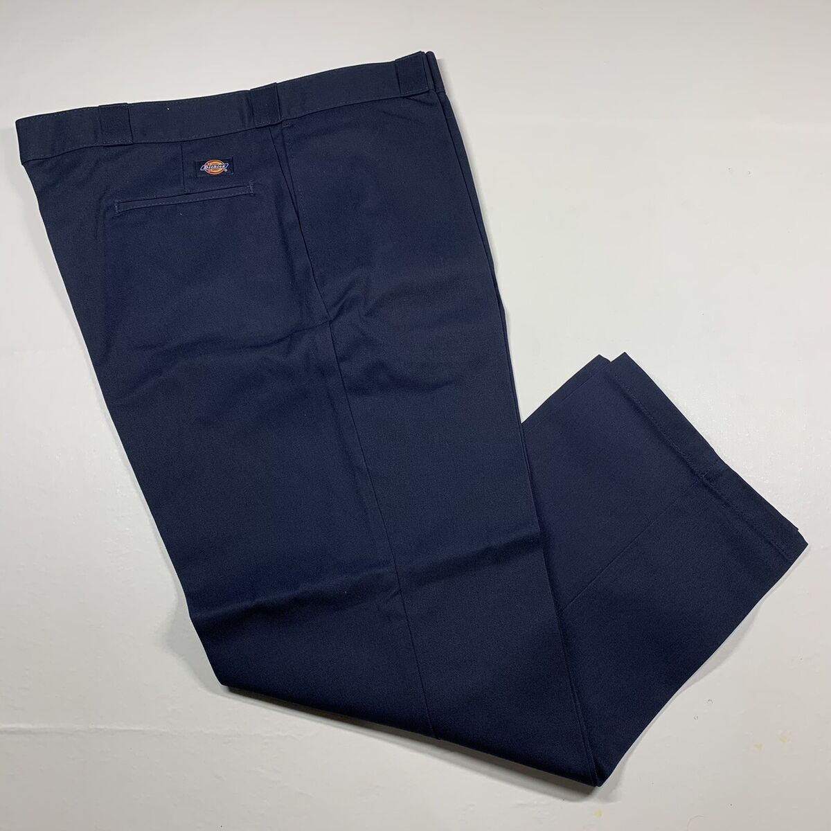 Dickies 874 Original Fit Mens Work Pants Navy Blue Size 42 Dickies 874 Original Fit Mens Work Pants Navy Blue Size 42