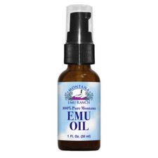 Montana Emu Oil 1 Fl Oz AEA Certified Grade A Deep Moisturizing Oil