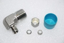 Swagelok SS-400-2-8 Stainless Steel Elbow 1/4" Tube OD X 1/2" Male NPT New