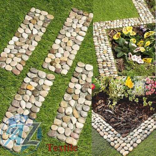 Garden Flower Bed Edging Strip Pebble Stone Borders Best Flower Site