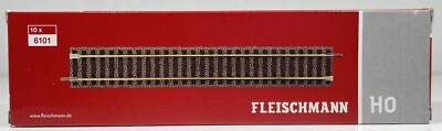 Fleischmann H0 6101 Profigleis  gerade 10Stk  NEU & OVP