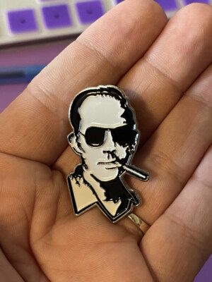 Fear and Loathing In Las Vegas Hunter Thompson Lapel Pin Hat Pin High SALE HOT