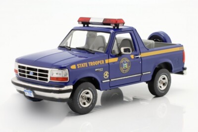 1996 FORD BRONCO XLT NEW YORK STATE POLICE DEPARTMENT 1:18 BY