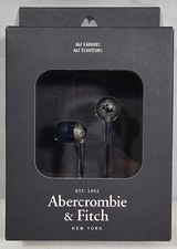 Abercrombie  Fitch Wired Earbuds 3.5mm Jack Open Box