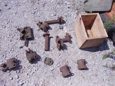 John Deere Jd Tractor Rockshaft Cultivator Brackets Bracket Parts