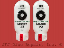 (2 pack) White JFJ Easy Pro 4oz Solution Compound #2