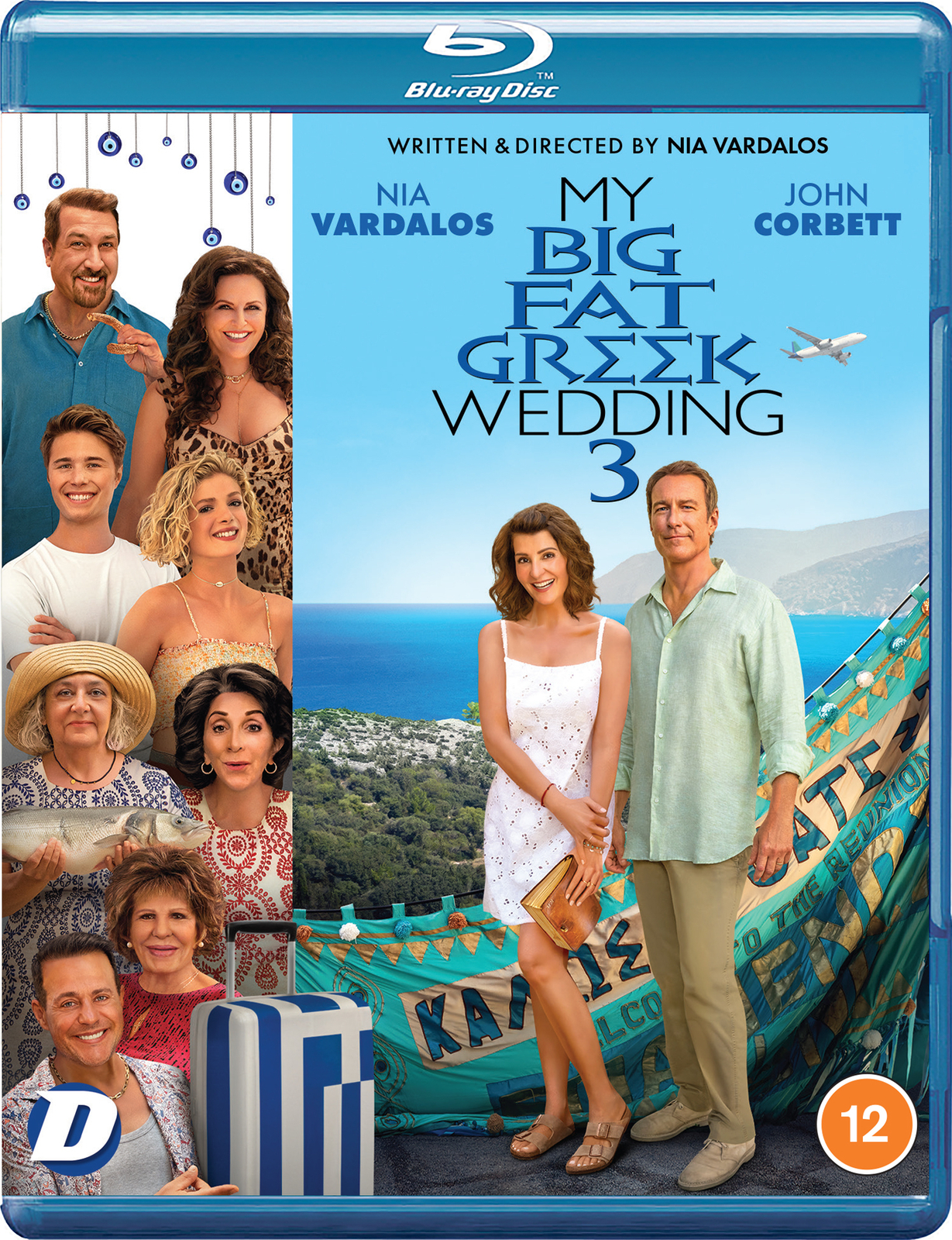 My Big Fat Greek Wedding 3 (Blu-ray) Lainie Kazan Elena Kampouris Stephanie Nur