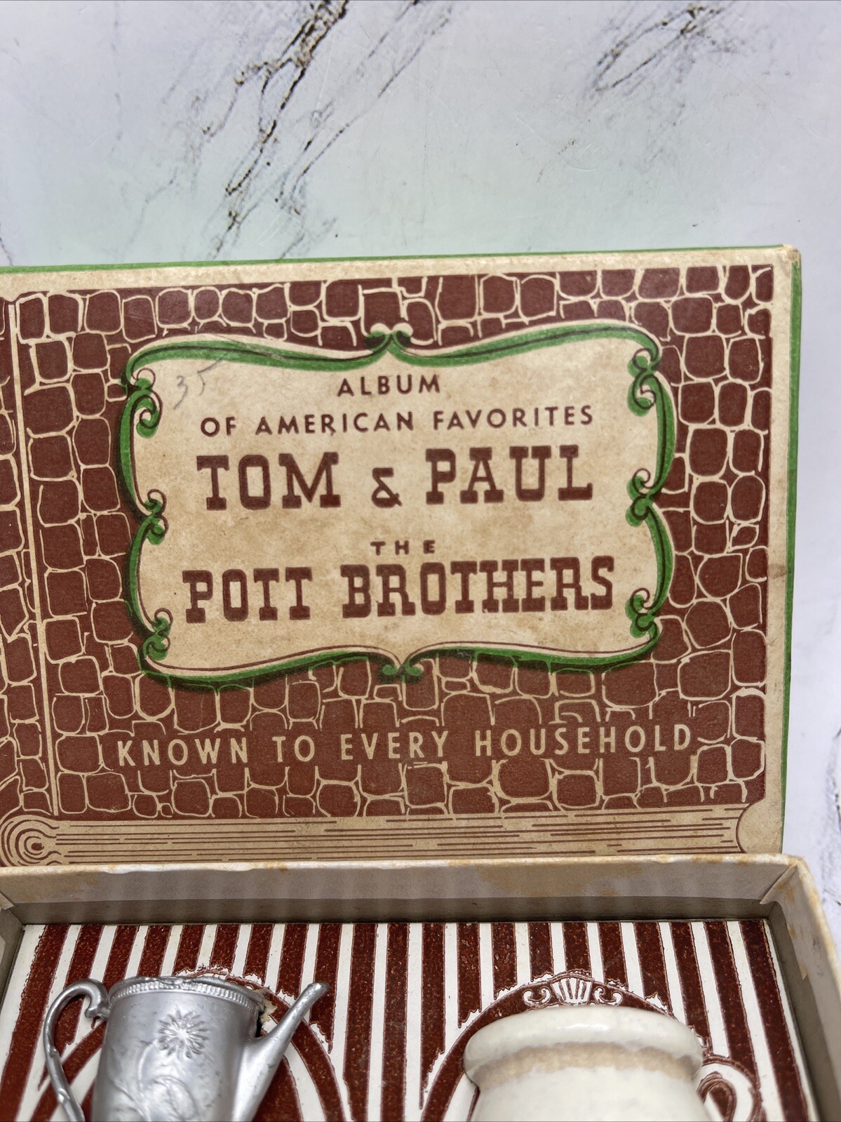 Vtg. 1940 H Fishlove & Co-Tom & Paul-The Pott Brothers #737 USA T Pott & P Pott
