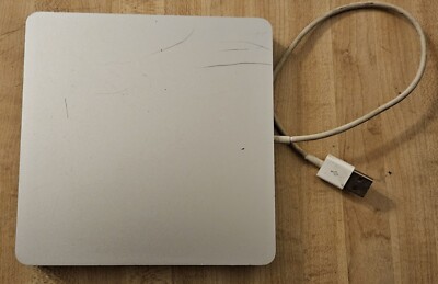 Apple USB SuperDrive (A1379) External CD/DVD Drive Untested