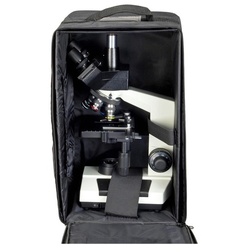 Large Vinyl Carrying Case for Microscopes with Handle & Straps - Picture 6 of 8