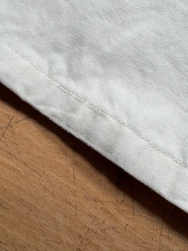 Pantaloni cargo Golf Wang panna bianco sporco cotone pesante twill gamba larga 34x30 - Foto 7 di 13