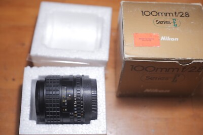 Nikon 100mm f/2.8 Series E AIS MF Lens Excellent, Tested, Samples