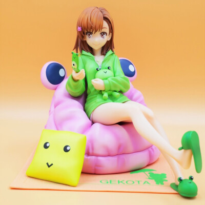 Anime A Certain Magical Index Misaka Mikoto Schlafanzug Pvc Figur Modell