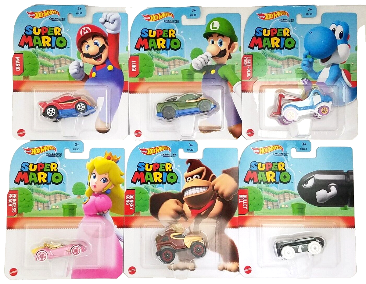 Hot Wheels スーパーマリオ ミニカーセット Amazon | ホットウィール(Hot Wheels) マリオカート 4パック - ザ