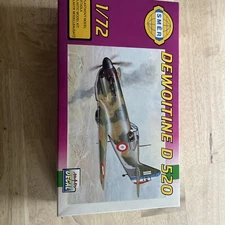 Vintage SMER 1/72 Dewoitine D 520 WWII French Fighter Model Kit NEW