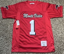 NEW Headgear Classics Zach Ertz Monte Vista High School Football Jersey (Large)