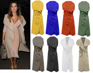 sleeveless waterfall jacket