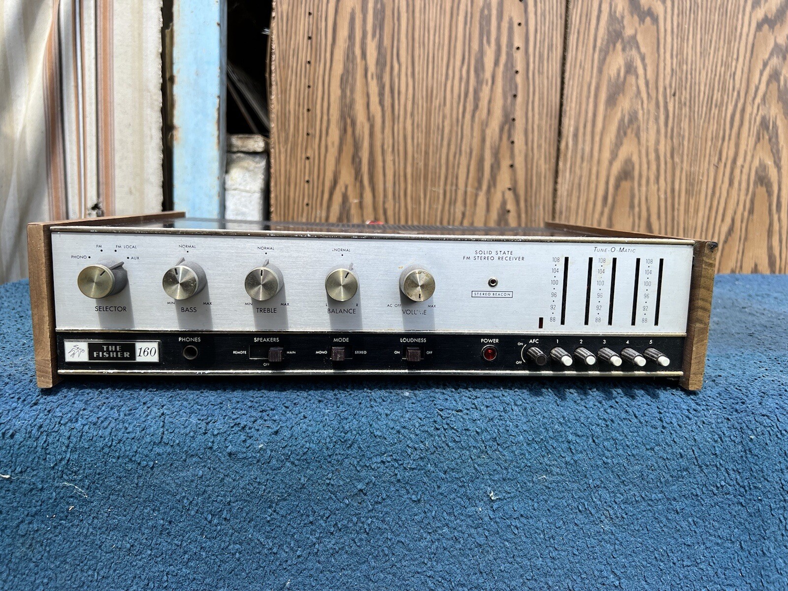 The Fisher 160 T FM Stereo Receiver (RARITÄT) (International Shipping) 