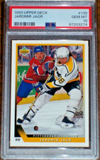 1993 Jaromir Jagr #139 Upper Deck PSA 10 Pittsburgh Penquins