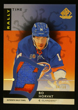 2023-24 SP Game Used #RT-19 Bo Horvat Rally Time Towel Relics #/50